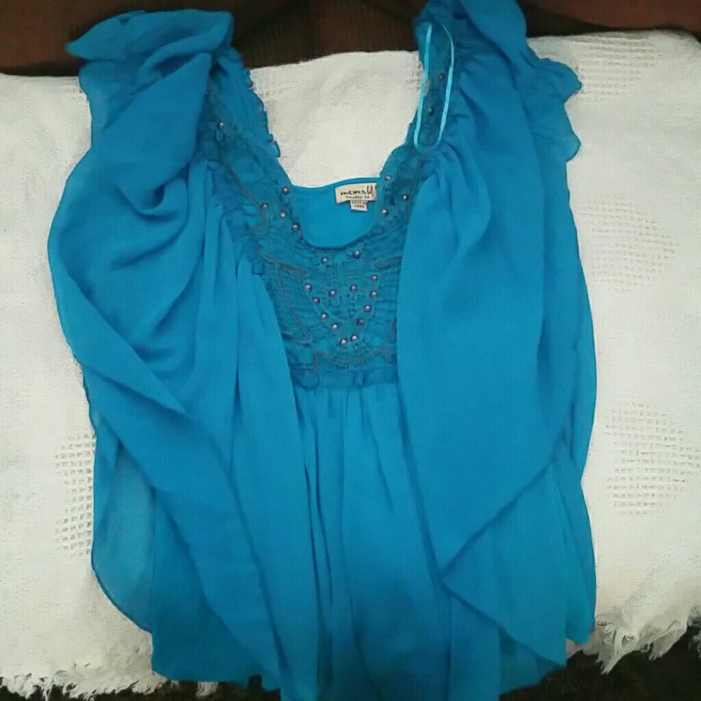 Turquoise Blouse